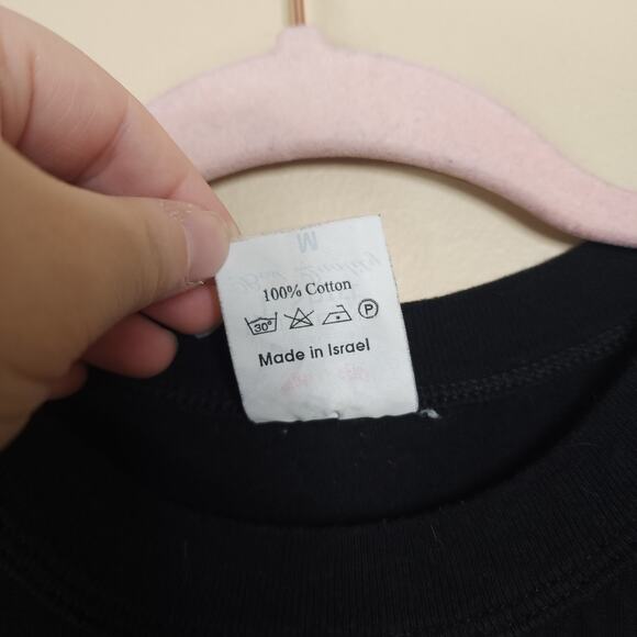 Vintage Pearl Jam פרל ג'ם Hebrew Short Sleeve Alive Concert Tee in Black Size M - Picture 6 of 7